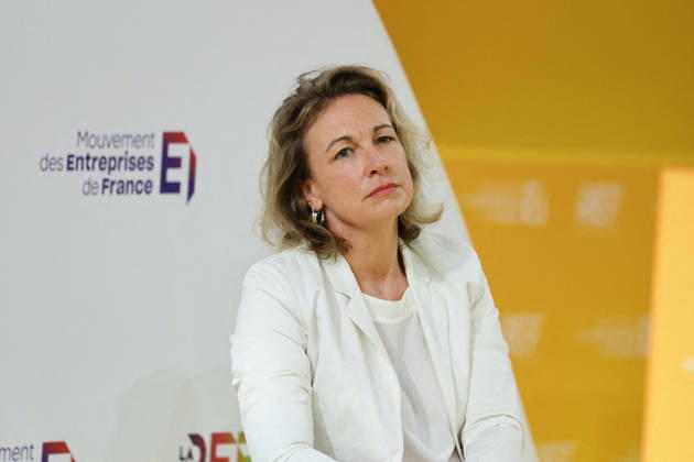 Second Day of La REF 2026 Meeting - Paris CFDT general secretary Marylise Leon during the La REF 2026 meeting of French entrepreneurs, organised by the MEDEF, France s main employers federation, at the Roland-Garros venue in Paris on August 27, 2026. Photo by Raphael Lafargue ABACAPRESS.COM Paris Ile-de-France France  Copyright: xLafarguexRaphael ABACAx