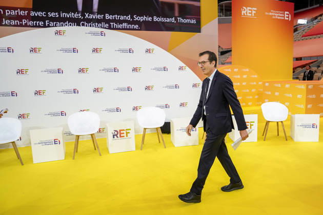 La REF 2026 Aurelien Morissard MAXPPP MAXPPP Paris August 27, 2026 Jean Pierre Farandou, Minister of Labor and Social Solidarity, during the La REF 2026 meeting of French entrepreneurs, organized by the MEDEF, France’s main employers’ federation, at the Roland Garros venue in Paris on August 27, 2026 Aurelien Morissard MAXPPP Paris France  Copyright: xMAXPPPxAurelienxMorissard MAXPPPx MOR202608273741 MOR202608273741