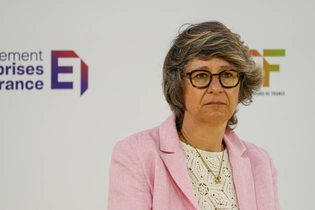 La REF 2026 Aurelien Morissard MAXPPP MAXPPP Paris August 27, 2026 Christelle Thieffinne, President of the CFE CGC, during the La REF 2026 meeting of French entrepreneurs, organized by the MEDEF, France’s main employers’ federation, at the Roland Garros venue in Paris on August 27, 2026 Aurelien Morissard MAXPPP Paris France  Copyright: xMAXPPPxAurelienxMorissard MAXPPPx MOR202608273748 MOR202608273748