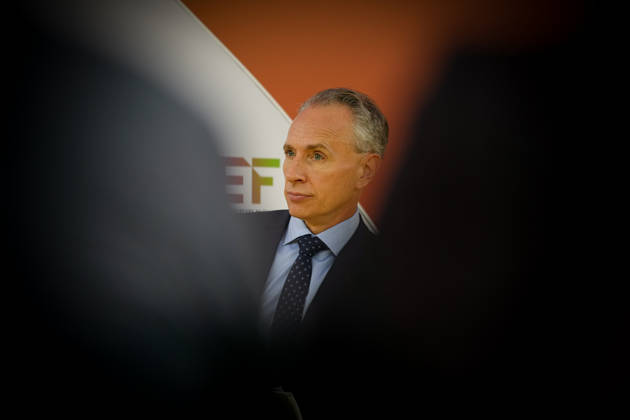 La REF 2026 Aurelien Morissard MAXPPP MAXPPP Paris August 27, 2026 Thomas Buberl, Chief Executive and Director of AXA, during the La REF 2026 meeting of French entrepreneurs, organized by the MEDEF, France’s main employers’ federation, at the Roland Garros venue in Paris on August 27, 2026 Aurelien Morissard MAXPPP Paris France  Copyright: xMAXPPPxAurelienxMorissard MAXPPPx MOR202608273751 MOR202608273751