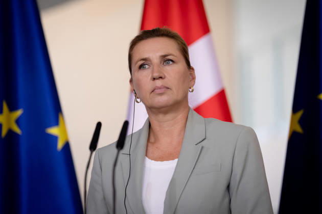 Chancellery, Meeting of Like-Minded States, Berlin, Chancellery, Press Conference, Prime Minister Mette Frederiksen, Denmark, Berlin, Berlin, GER