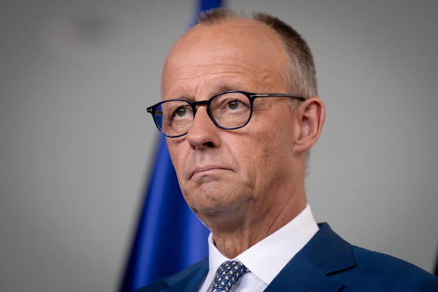 Chancellery, Meeting of Like-Minded States, Berlin, Chancellery, Press Conference, Federal Chancellor, Friedrich Merz, Berlin, Berlin, GER