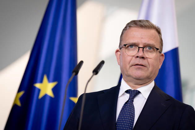 Chancellery, Meeting of Like-Minded States, Berlin, Chancellery, Press Conference, Prime Minister Petteri Orpo, Finland, Berlin, Berlin, GER