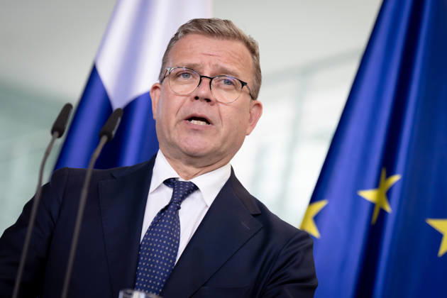 Chancellery, Meeting of Like-Minded States, Berlin, Chancellery, Press Conference, Prime Minister Petteri Orpo, Finland, Berlin, Berlin, GER