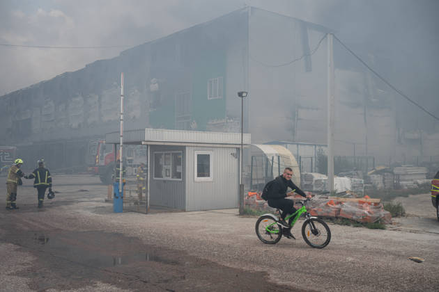 Russian airstrike hits Kyiv KYIV, UKRAINE - AUGUST 27: Aftertmath of a Russian drone attack in Kyiv, Ukraine, on August 27, 2026. Russian forces launched 140 drones on August 27, about 100 of there were jet power, according to the statement released by the Ukrainian airforce. Danylo Antoniuk Anadolu Kyiv Ukraine. Editorial use only. Please get in touch for any other usage.  Copyright: x2026xAnadoluxDanyloxAntoniukx