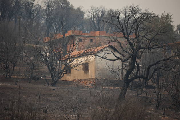 Wildfires in Algeria claim at least 12 lives across several provinces JIJEL, ALGERIA - AUGUST 27: Forest fires in eastern Algerian provinces turn green vegetation to ashes and cause material damage to homes and vehicles in the Beni Aicha village of Boraoui Belhadef Municipality in Jijel, Algeria on August 27, 2026. At least 12 people have died in wildfires that have swept through several provinces in Algeria, Interior Minister Said Sayoud said Wednesday, according to local media. The 159 fire outbreaks reported across the country have claimed five lives in Jijel, four in Bejaia and three in Tizi Ouzou. Hamza Zait Anadolu Jijel Algeria. Editorial use only. Please get in touch for any other usage.  Copyright: x2026xAnadoluxHamzaxZaitx