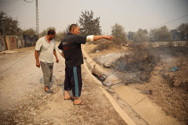 Wildfires in Algeria claim at least 12 lives across several provinces JIJEL, ALGERIA - AUGUST 27: Forest fires in eastern Algerian provinces turn green vegetation to ashes and cause material damage to homes and vehicles in the Beni Aicha village of Boraoui Belhadef Municipality in Jijel, Algeria on August 27, 2026. At least 12 people have died in wildfires that have swept through several provinces in Algeria, Interior Minister Said Sayoud said Wednesday, according to local media. The 159 fire outbreaks reported across the country have claimed five lives in Jijel, four in Bejaia and three in Tizi Ouzou. Hamza Zait Anadolu Jijel Algeria. Editorial use only. Please get in touch for any other usage.  Copyright: x2026xAnadoluxHamzaxZaitx