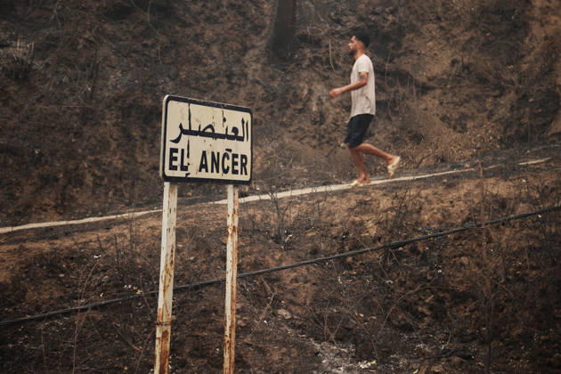 Wildfires in Algeria claim at least 12 lives across several provinces JIJEL, ALGERIA - AUGUST 27: Forest fires in eastern Algerian provinces turn green vegetation to ashes and cause material damage to homes and vehicles in the Beni Aicha village of Boraoui Belhadef Municipality in Jijel, Algeria on August 27, 2026. At least 12 people have died in wildfires that have swept through several provinces in Algeria, Interior Minister Said Sayoud said Wednesday, according to local media. The 159 fire outbreaks reported across the country have claimed five lives in Jijel, four in Bejaia and three in Tizi Ouzou. Hamza Zait Anadolu Jijel Algeria. Editorial use only. Please get in touch for any other usage.  Copyright: x2026xAnadoluxHamzaxZaitx
