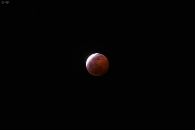 Manta, August 28, 2026 The partial lunar eclipse, with 90% coverage, cast reddish and dark hues; and in Ecuador, it was visible from 8:23 p.m. and ended at 2:00 a.m. API PHOTO ARIEL OCHOA Manta, Manabí, Ecuador 20260827 242114 6a910b6f437d8 img 8482 jpeg Copyright: xArielxOchoax