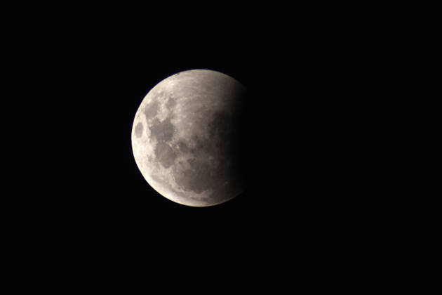 CURITIBA, PR - 27.08.2026: ECLIPSE LUNAR CURITIBA - The "near total" partial lunar eclipse occurred between the night of August 27th and the early morning of August 28th, 2026, and was visible throughout Brazil. The image was captured in Curitiba. x3005959x  EversonxBressan