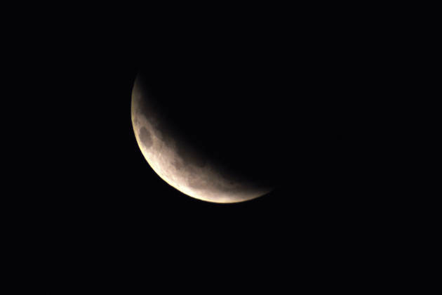 CURITIBA, PR - 28.08.2026: ECLIPSE LUNAR CURITIBA - The "near total" partial lunar eclipse occurred between the night of August 27th and the early morning of August 28th, 2026, and was visible throughout Brazil. The image was captured in Curitiba. x3005962x  EversonxBressan