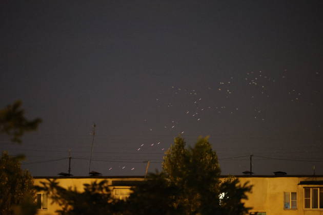 Ukrainian drone attack on Belgorod BELGOROD, RUSSIA - AUGUST 27: Mobile fire groups respond to an overnight Ukrainian drone attack as they work to repel the drones in Belgorod, Russia, on August 27, 2026. Stringer Anadolu Belgorod Russia. Editorial use only. Please get in touch for any other usage.  Copyright: x2026xAnadoluxStringerx