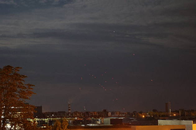 Ukrainian drone attack on Belgorod BELGOROD, RUSSIA - AUGUST 27: Mobile fire groups respond to an overnight Ukrainian drone attack as they work to repel the drones in Belgorod, Russia, on August 27, 2026. Stringer Anadolu Belgorod Russia. Editorial use only. Please get in touch for any other usage.  Copyright: x2026xAnadoluxStringerx