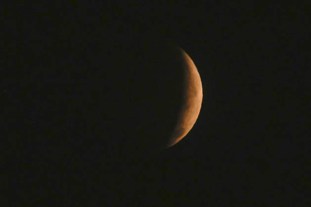 Partial Lunar Eclipse over Rome ROME, ITALY - AUGUST 28: The moon is seen during the partial lunar eclipse in Rome, Italy, on August 28, 2026. Riccardo De Luca Anadolu Rome Italy. Editorial use only. Please get in touch for any other usage. Copyright: x2026xAnadoluxRiccardoxDexLucax