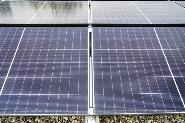 CNTV SOLAR ROOF Photovoltaic Solar Roof Panels on the Roof Inauguration Presentation New Solar Roof for the University of Hamburg Administration August 28, 2026, in Hamburg, Germany