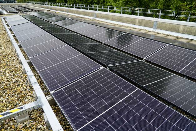 CNTV SOLAR ROOF Photovoltaic Solar Roof Panels on the Roof Inauguration Presentation New Solar Roof for the University of Hamburg Administration August 28, 2026, in Hamburg, Germany