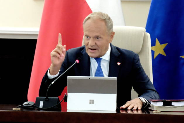 RECORD DATE NOT STATED Warszawa KPRM 28.08.2026 Posiedzenie Rady Ministrow --- August 28, 2026, Warsaw – Extraordinary meeting of the Polish government - Council of Ministers - Chancellery of the Prime Minister – Final work on the 2027 budget N Z Donald Tusk FOT.TEDI NEWSPIX.PL NEWSPIX.PL --- newspix.pl 