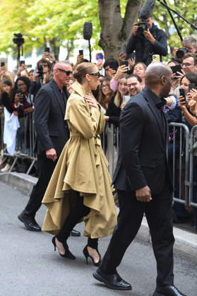 Celine Dion Arrives At The Royal Monceau - Paris Canadian singer Celine Dion arrives at the Le Royal Monceau - Raffles Paris hotel greeted by hundreds of fans following her flight from Las Vegas. Paris, France, August 28, 2026. Photo by Florian Poitout ABACAPRESS.COM Paris France  Copyright: xPoitoutxFlorian ABACAx