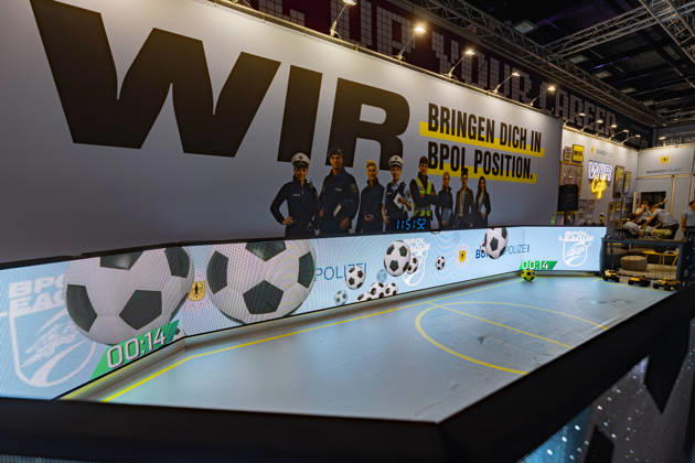 Gamescom 2026 in Cologne, August 28, 2026—Federal Police Booth Gamescom 2026, the world’s largest interactive entertainment event, will take place from August 26 to 30, 2026, at the Koelnmesse exhibition grounds in Cologne, Cologne-Deutz, North Rhine-Westphalia, Germany Copyright: xMarcxJohnx
