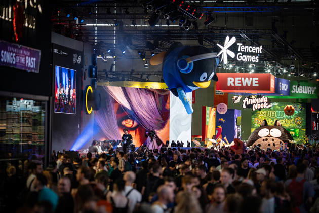Gamescom 2026 in Cologne: A look at the exhibition spaces in Cologne’s trade show halls. Gamescom 2026 in Cologne—according to the organizers, the world’s largest trade show for computer and video games, based on exhibition space and attendance—Cologne, North Rhine-Westphalia, Germany, Exhibition Grounds