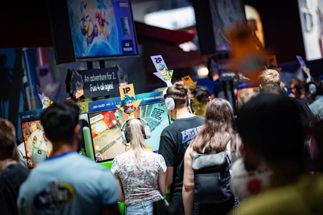 Gamescom 2026 in Cologne: A look at the exhibition spaces in Cologne s trade fair halls. Gamescom 2026 in Cologne—according to the organizers, the world s largest trade fair for computer and video games, based on exhibition space and number of visitors—Cologne, North Rhine-Westphalia, Germany, Trade Fair Grounds