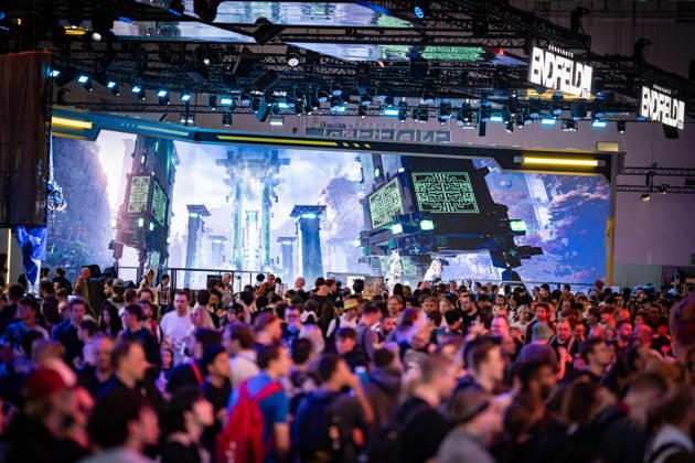 Gamescom 2026 in Cologne: A look at the exhibition spaces in Cologne’s trade fair halls. Gamescom 2026 in Cologne—according to the organizers, the world’s largest trade fair for computer and video games, based on exhibition space and visitor numbers—Cologne, North Rhine-Westphalia, Germany, Trade Fair Grounds