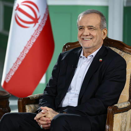 Iranian President Masoud Pezeshkian TEHRAN, IRAN - AUGUST 28: (----EDITORIAL USE ONLY – MANDATORY CREDIT - IRANIAN PRESIDENCY HANDOUT - NO MARKETING NO ADVERTISING CAMPAIGNS - DISTRIBUTED AS A SERVICE TO CLIENTS----) (RESTRICTIONS: No Access Israel Media Persian Language TV Stations Outside Iran Strictly No Access BBC Persian VOA Persian Manoto TV Iran International TV) Iranian President Masoud Pezeshkian addresses national and international policy matters during a live broadcast on state television in Tehran, Iran, on August 28, 2026. Iranian Presidency Handout Anadolu Tehran Iran. Editorial use only. Please get in touch for any other usage.  Copyright: x2026xAnadoluxIranianxPresidencyx xHandoutx