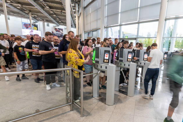 Gamescom 2026 in Cologne, August 28, 2026; Admission at the North Entrance. Gamescom 2026, the world’s largest interactive entertainment event, will take place from August 26 to 30, 2026, at the Koelnmesse grounds in Cologne, Cologne-Deutz, North Rhine-Westphalia, Germany Copyright: xMarcxJohnx