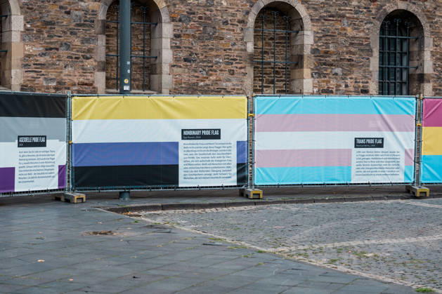 Germany, Aachen CSD, Aachen Pride 2026, Christopher Street Day, Parade, Equality, Anti-queer sentiment, Trans rights, Equal rights, Katschhof, Rainbow, Flags Copyright: xThiemoxRudolphx