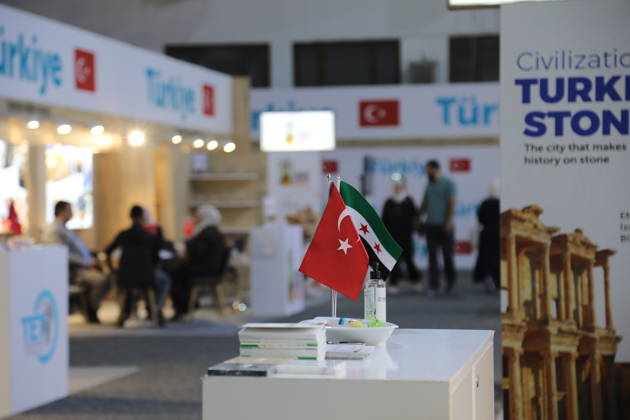 63rd Damascus International Fair DAMASCUS, SYRIA - AUGUST 30 : Turkish companies show interest in the 63rd Damascus International Fair held in Damascus, displaying their products and services across 33 stands in various sectors including construction, food, chemicals, technology, energy, and industry on August 30, 2026 in Damascus, Syria. Hisam Hac Omer Anadolu Damascus Suriye. Editorial use only. Please get in touch for any other usage.  Copyright: x2026xAnadoluxHisamxHacxOmerx