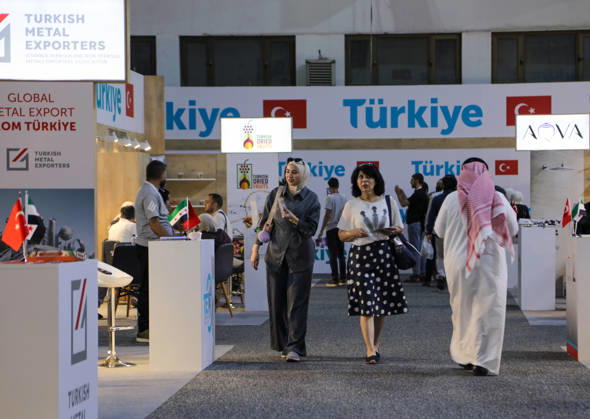 63rd Damascus International Fair DAMASCUS, SYRIA - AUGUST 30 : Turkish companies show interest in the 63rd Damascus International Fair held in Damascus, displaying their products and services across 33 stands in various sectors including construction, food, chemicals, technology, energy, and industry on August 30, 2026 in Damascus, Syria. Hisam Hac Omer Anadolu Damascus Suriye. Editorial use only. Please get in touch for any other usage.  Copyright: x2026xAnadoluxHisamxHacxOmerx