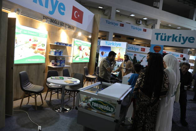 63rd Damascus International Fair DAMASCUS, SYRIA - AUGUST 30 : Turkish companies show interest in the 63rd Damascus International Fair held in Damascus, displaying their products and services across 33 stands in various sectors including construction, food, chemicals, technology, energy, and industry on August 30, 2026 in Damascus, Syria. Hisam Hac Omer Anadolu Damascus Suriye. Editorial use only. Please get in touch for any other usage.  Copyright: x2026xAnadoluxHisamxHacxOmerx