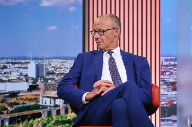 Berlin, Germany, August 30, 2026 ARD Capital Studio Summer Interview: Chancellor Friedrich Merz of the CDU Arrives for the Interview Copyright: xdtsxNachrichtenagenturx dts_131764