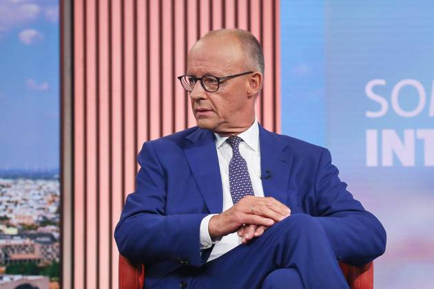 Berlin, Germany, August 30, 2026 ARD Capital Studio Summer Interview with Chancellor Friedrich Merz (CDU) in the studio Copyright: xdtsxNachrichtenagenturx dts_131799