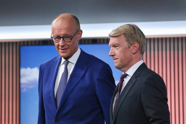 Berlin, Germany, August 30, 2026 ARD Capital Studio Summer Interview with Chancellor Friedrich Merz (CDU) and Markus Preiß during the interview in the studio Copyright: xdtsxNachrichtenagenturx dts_131792