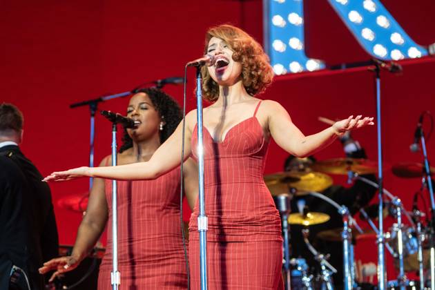 Raye on stage at Leeds Festival, Bramham Park, Leeds, UK, 30-08-26 Raye on stage at Leeds Festival, Bramham Park, Leeds, UK, 30-08-26, Credit:Anthony Longstaff Anthony Longstaff - B5746 Avalon UK, West Yorkshire, Leeds, Bramham Park, Wetherby  Copyright: xAnthonyxLongstaffx xAnthonyxLongstaffx-xB5746x xAvalonx 1129374982
