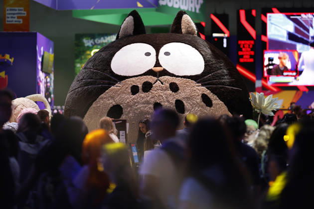 A giant stuffed animal on display at Gamescom 26, the world s largest video game trade show, at Koelnmesse. Featured image, stock photo. Cologne, August 30, 2026. North Rhine-Westphalia, Germany Copyright: xChristophxHardtx