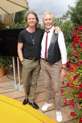 Mike Kraus with his father, Peter Kraus, on the ARD TV show *Immer wieder sonntags* at Europa-Park Rust, August 30, 2026 Foto:xAgenturxWehnertx xGränzdörferx xFuturexImagex sonntags3008_6893