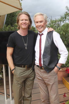 Mike Kraus with his father, Peter Kraus, on the ARD TV show *Immer wieder sonntags* at Europa-Park Rust, August 30, 2026 Foto:xAgenturxWehnertx xGränzdörferx xFuturexImagex sonntags3008_6895