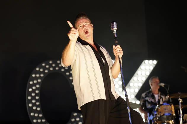 Dick Brave performing live at a concert at the 2026 Waltrop Park Festival in Waltrop City Park, August 30, 2026 Foto:xT.xSchröerx xFuturexImagex brave_6802