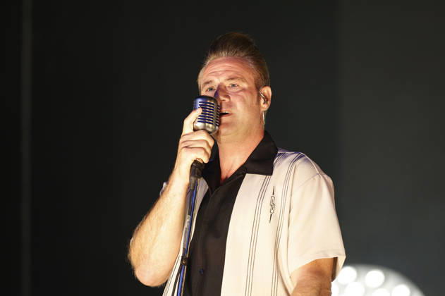 Dick Brave performing live at a concert at the 2026 Waltrop Park Festival in Waltrop City Park, August 30, 2026 Foto:xT.xSchröerx xFuturexImagex brave_6806