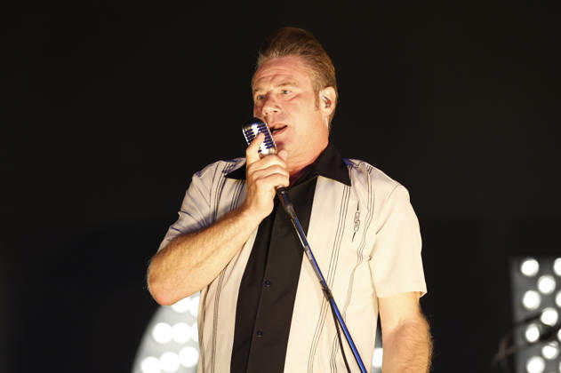 Dick Brave performing live at a concert at the 2026 Waltrop Park Festival in Waltrop City Park, August 30, 2026 Foto:xT.xSchröerx xFuturexImagex brave_6807