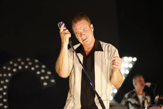 Dick Brave performing live at a concert at the 2026 Waltrop Park Festival in Waltrop City Park, August 30, 2026 Foto:xT.xSchröerx xFuturexImagex brave_6812