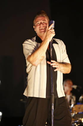 Dick Brave performing live at a concert at the 2026 Waltrop Park Festival in Waltrop City Park, August 30, 2026 Foto:xT.xSchröerx xFuturexImagex brave_6814