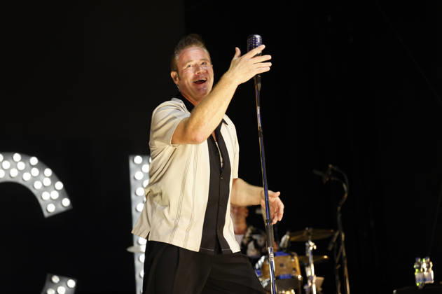 Dick Brave performing live at a concert at the 2026 Waltroper Parkfest in Waltrop City Park, August 30, 2026 Foto:xT.xSchröerx xFuturexImagex brave_6822