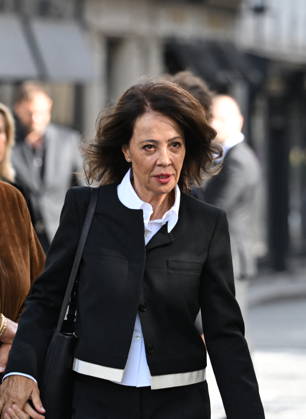 Nicolas Altmayer Funeral - Paris Brenda Altmayer during the funeral of French film producer Nicolas Altmayer at Saint Germain des Pres church in Paris, France on August 31, 2026. He was the co-founder of Mandarin Compagnie, and died in a car accident with his partner, Dior executive Mathilde Favier on August 17, aged 61 and 57, respectively. Photo by Florian Poitout ABACAPRESS.COM Paris France  Copyright: xPoitoutxFlorian ABACAx