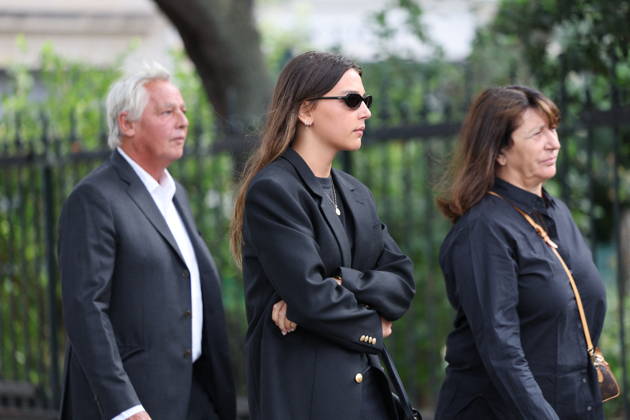 Nicolas Altmayer Funeral - Paris Guests and relatives during the funeral of French film producer Nicolas Altmayer at Saint Germain des Pres church in Paris, France on August 31, 2026. He was the co-founder of Mandarin Compagnie, and died in a car accident with his partner, Dior executive Mathilde Favier on August 17, aged 61 and 57, respectively. Photo by Raphael Lafargue ABACAPRESS.COM Paris France  Copyright: xLafarguexRaphael ABACAx