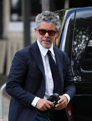 Nicolas Altmayer Funeral - Paris Manu Payet during the funeral of French film producer Nicolas Altmayer at Saint Germain des Pres church in Paris, France on August 31, 2026. He was the co-founder of Mandarin Compagnie, and died in a car accident with his partner, Dior executive Mathilde Favier on August 17, aged 61 and 57, respectively. Photo by Raphael Lafargue ABACAPRESS.COM Paris France  Copyright: xLafarguexRaphael ABACAx
