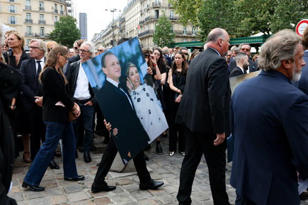 Illustration: People leaving Nicolas Altmayer’s funeral at the Church of Saint-Germain-des-Prés in Paris on August 31, 2026. Dominique Jacovides, Cyril Moreau, Bestimage. Leaving Nicolas Altmayer’s funeral at the Church of Saint-Germain-des-Prés in Paris on August 31, 2026, Paris, France  Copyright: xJACOVIDES-MOREAUx xBESTIMAGExJACOVIDES-MOREAUx xBESTIMAGEx