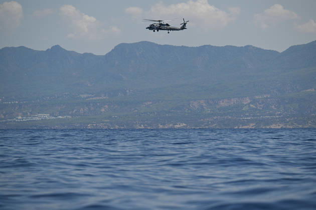 Search and rescue continues for 18 missing after passenger vessel capsizes off Kyrenia KYRENIA, TRNC - AUGUST 31: Search and rescue operations continue by sea and air for 18 people who went missing after a passenger vessel capsized off the coast of Kyrenia in the Turkish Republic of Northern Cyprus (TRNC) on August 31, 2026. The vessel began taking on water from its bow shortly after departing Kyrenia at noon on Sunday and capsized while attempting to return to the port. Search and rescue efforts for 18 people are ongoing, with special operations police also taking part in the operation. Harun Ozalp Anadolu Kyrenia Cyprus. Editorial use only. Please get in touch for any other usage.  Copyright: x2026xAnadoluxHarunxOzalpx